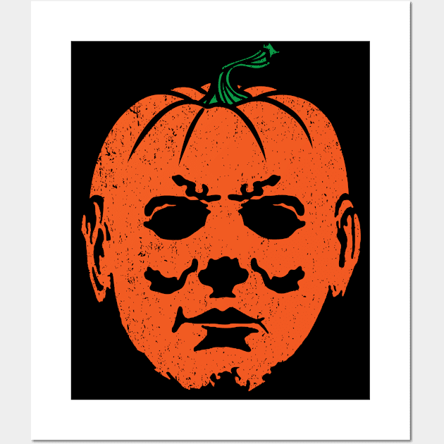 Pumpkin Halloween Wall Art by Daletheskater